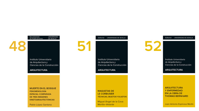 Colección "arquitectura, textos doctorado". universidad de sevilla | Premis FAD 2019 | Pensamiento y Crítica